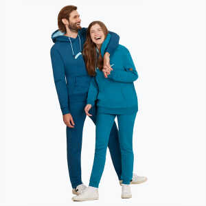 TAO Sportswear Kuscheliger Unisex Hoodie FILIP mit Kapuze aus Bio-Baumwolle