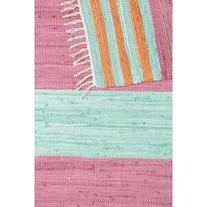 TRANQUILLO Teppich BLOCKS, Good Weave-zertifiziert, 90 x 150 cm verschiedene Farben (BS215, BS216)