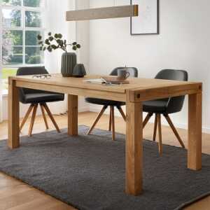 Tisch “Robero” – Größe: 90×200 cm – Farbe: braun – Holzart: Massivholz