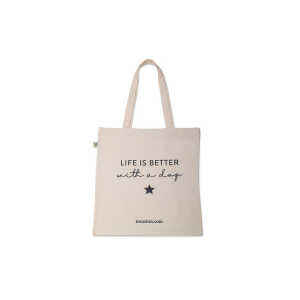 Treusinn Canvas Shopper “Life is better”