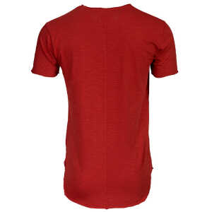 Trevors by DNB T-Shirt mit Leinenstruktur aus Biobaumwolle: JADEN
