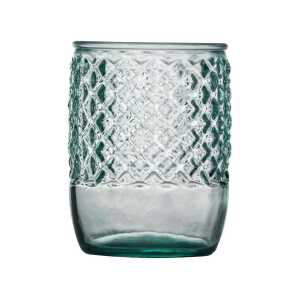 Trinkglas “Diamant” 0,5 l, aus Recyclingglas