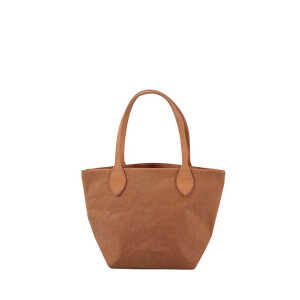 Uashmama Italienische Handtasche/Shopper Totty S oder L – aus Zellulose im Lederlook