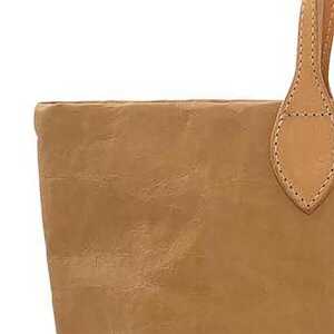 Uashmama Italienische Handtasche/Shopper Totty S oder L – aus Zellulose im Lederlook