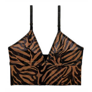 Underprotection Rania Bralette Camel aus Recycling-Material