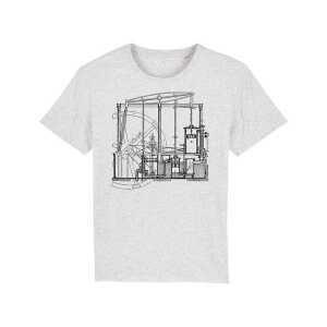 Unipolar Maschinenbau T-Shirt | Dampfmaschine