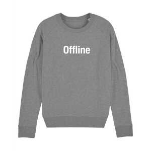 University of Soul Damen Sweatshirt aus Bio-Baumwolle “Offline”