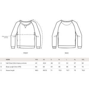 University of Soul Damen Sweatshirt aus Bio-Baumwolle “Think Offline”