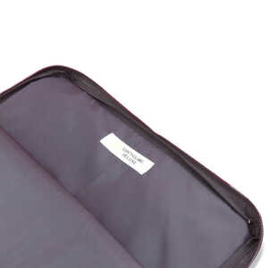 Upcycling Deluxe Laptophülle Sleeve Krob 15″ (37 x 26 cm) aus Zement-/ Fischfutter-/ Reissack