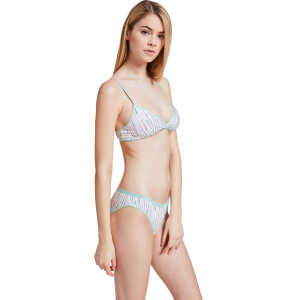 VATTER Bikini Slip “Steady Suzie” Mint Stripes