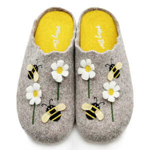 Vegane Schuhe “MayBe ® Bees” aus recycelten PET Flaschen, fair produziert