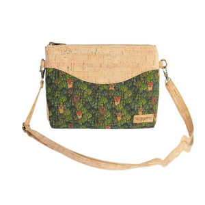 Veggees® Wildlife – vegane Handtasche aus Kork für Bummler:innen.