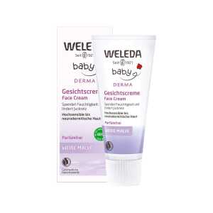 WELEDA Bio-Baby-Gesichtscreme mit Weiße Malve, 50 ml