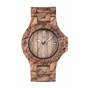 WEWOOD Holz-Armbanduhr DATE WAVES NUT ROUGH | 100% hautverträglich