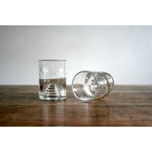 Wandelwerk Trinkglas handgefertigt aus einer Weinflasche, “Das Reizvolle”