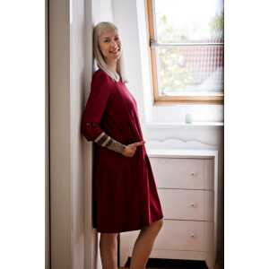 Wolf Mothers Schwangerschaft-freundliches Kleid mit Rüsche ADA zum Stillen