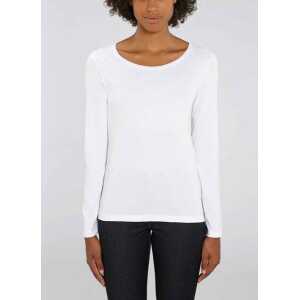 YTWOO Damen Langarm T-Shirt, Longsleeve aus 100% Baumwolle (Bio)