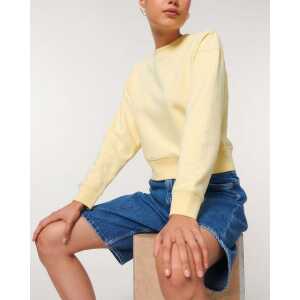 YTWOO Kurz geschnittenes Damen Sweatshirt | Bio-Pullover | nachhaltig | fair produziert