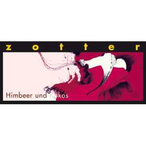 Zotter Bio-Schokolade “Himbeer und Kokos” 70 g