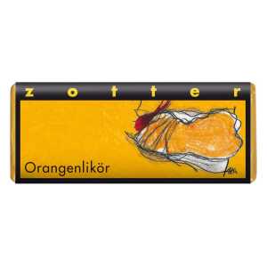 Zotter Bio-Schokolade “Orangenlikör” 70 g