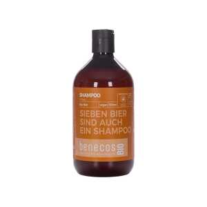 benecos Bio-Shampoo “Unisex” mit Bio-Bier, 500 ml