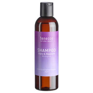 benecos Natural Basics Shampoo Glanz & Reparatur – vegan – derm. getestet