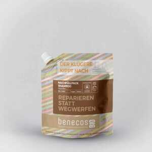 benecosBIO – Shampoo Reparatur Haar BIO-Hafer – REPARIEREN STATT WEGWERFEN