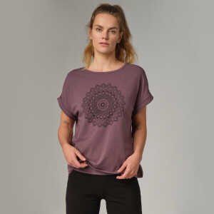 comazo|earth Fairtrade Yoga Shirt mit Motivdruck | GOTS zertifiziert