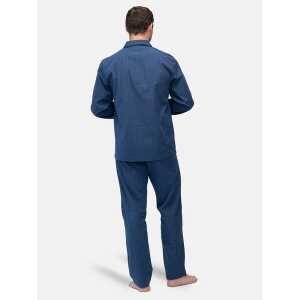 greenjama Herren Pyjama-Hemd, aus Bio Baumwolle und GOTS zertifiziert