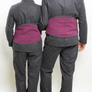 nahtur-design Rückenwärmer | 100% Schurwolle für Wärme und Komfort