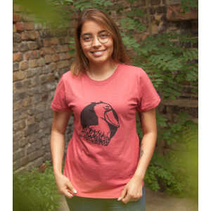 päfjes Sally Schuhschnabel – Frauen T-Shirt – Fair gehandelt aus Baumwolle Bio