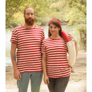 päfjes – Streifen/Striped T-Shirt – Fair gehandeltes Unisex T-Shirt