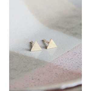 pikfine Ohrstecker “Triangel” // silber oder vergoldet