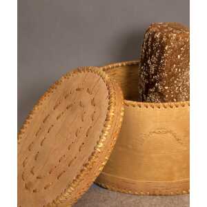 sagaan Brotbox – Große Brotdose aus natürlicher Birkenrinde “Maxim”