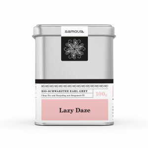 samova Lazy Daze – Bio Earl Grey Schwarzer Tee