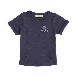 sense-organics Baby Shirt *Elephant* Embroidery GOTS & Fair Trade | Sense Organics
