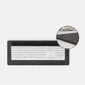 smukbird Schreibtischunterlage “Keyboard” aus Filz und Kork