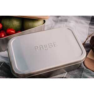 tindobo Edelstahl Lunchbox “Pause”, rostfrei