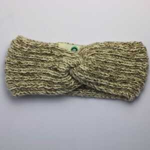 verdonna Handgestricktes Stirnband aus reiner Alpakawolle für Kinder