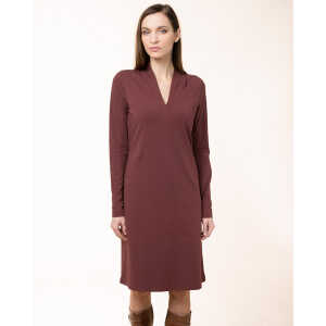 Alma & Lovis Drapé-Kleid aus Bio-Baumwolle | Kelch Dress