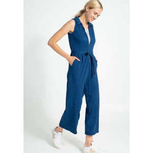 Alma & Lovis Jumpsuit aus Bio-baumwolle | Jeans-Jersey Jumpsuit