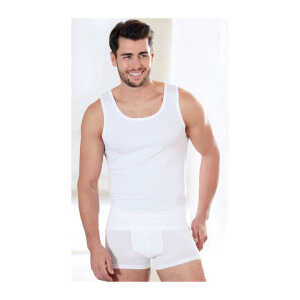 Ammann Herren Unterhemd aus Bio-Baumwolle “Athletic Shirt”