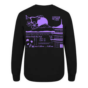 Athleez “Ultra-Trail Mt. Fuji” Sweatshirt – 100% Bio-Baumwolle – 0% Polyester”