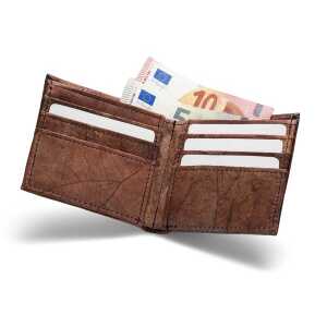 BELEAF Veganes Portemonnaie “FOLD LEAF” aus Blattleder