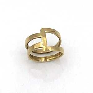 Bawa Hope Messing Ring “Buckle”