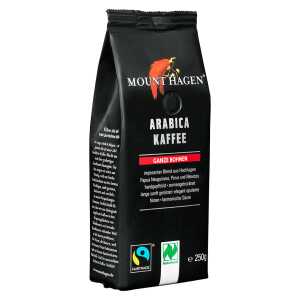 Bio Arabica Röstkaffee, ganze Bohne, 250g