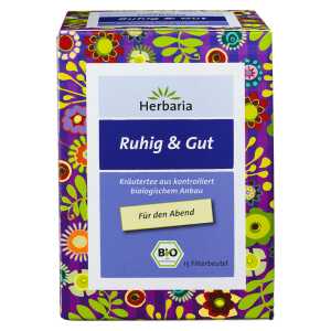 Bio Ruhig & Gut Tee, 15 Filterbeutel