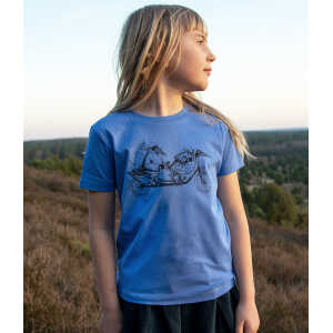 Cmig Kinder T-shirt Tandem in bright blue