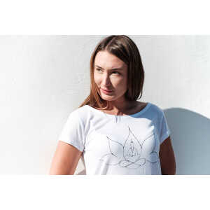 Diamond-Army Ultraweiches T-Shirt “White Buddha”