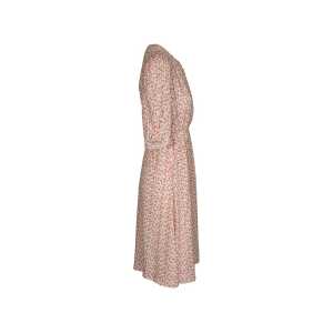 EKYOG Bio-Damen-Midi-Kleid “PIGALLE” mit halber Knopfleiste, print pigment, Gr. 36